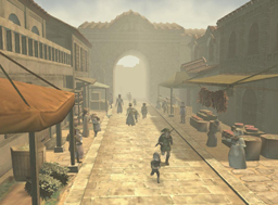 Vous pouvez admirer la superbe modélisation de ce village